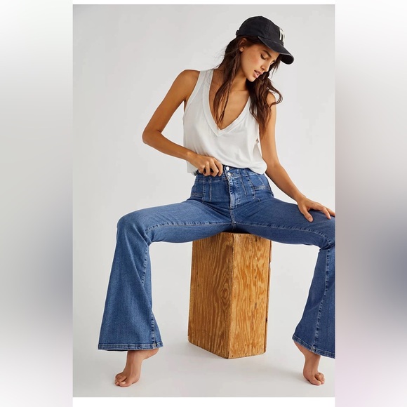 Free People Denim - We The Free Jayde flare jeans 27